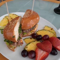 The Bigger Mac with fruit