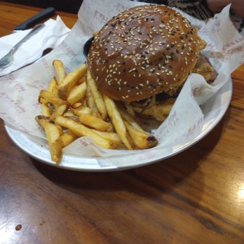 Miller's Ale House - Burger and fries. - American Near Me - Brandon, Florida Miller's Ale House - Burger and fries. - American Near Me - Brandon, Florida