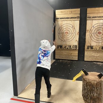 Beards & Broads Axe Throwing & Eatery - Party & Event Planning Near Me - Harrisonburg, Virginia