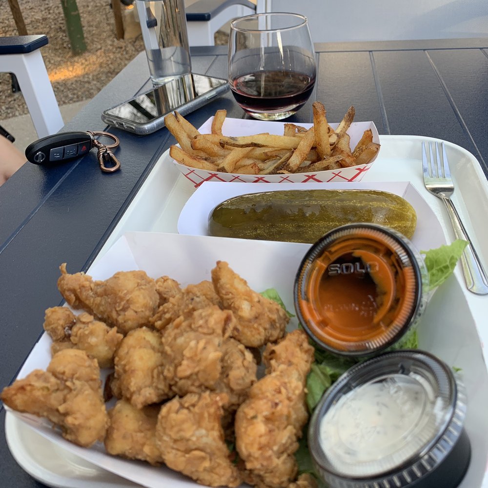 Westbound - Fried cauliflower, French fries, and a pickle - Beer, Wine & Spirits Near Me - Tucson, Arizona