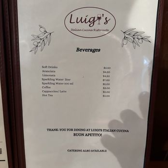 Luigi's Cocina - Menu - Salad Near Me - Redmond, Washington