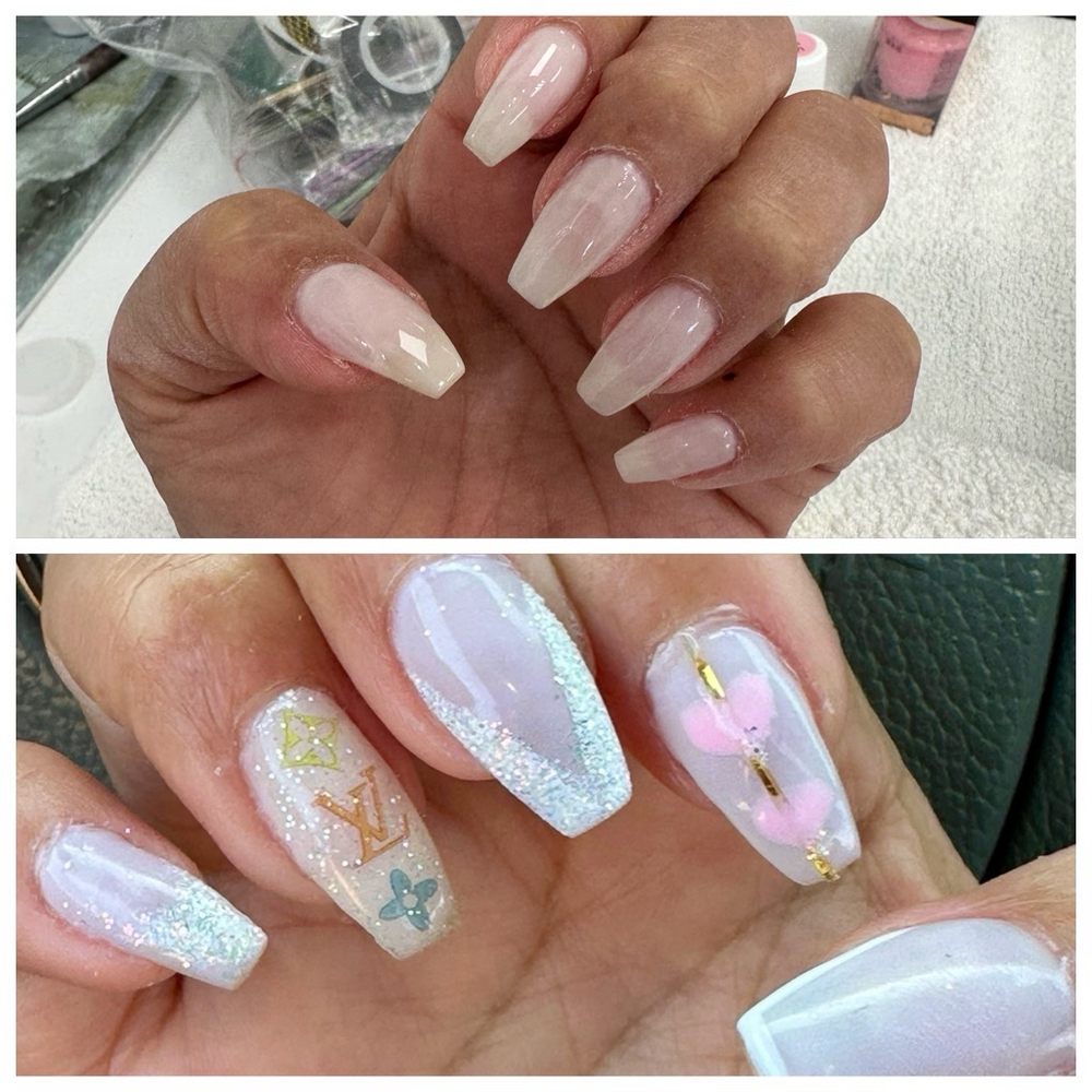 T's Nails & Spa - How it started and how it finished. I'm in love - Nail Salons Near Me - Stanton, California T's Nails & Spa - How it started and how it finished. I'm in love - Nail Salons Near Me - Stanton, California