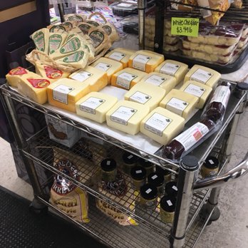 Layton Fruit Market - Small cart of cheeses, etc. - Fruits & Veggies Near Me - Saint Francis, Wisconsin Layton Fruit Market - Small cart of cheeses, etc. - Fruits & Veggies Near Me - Saint Francis, Wisconsin