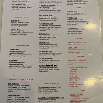 Sweet Rice - Menu - Thai Near Me - Gardena, California Sweet Rice - Menu - Thai Near Me - Gardena, California