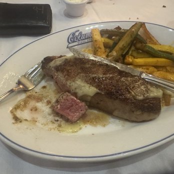 Columbia Restaurant - Great steak with zucchini. Steak cut like butter - Spanish Near Me - Tampa, Florida Columbia Restaurant - Great steak with zucchini. Steak cut like butter - Spanish Near Me - Tampa, Florida