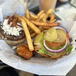 Turtle Bay - Bacon Blue-cheese Burger