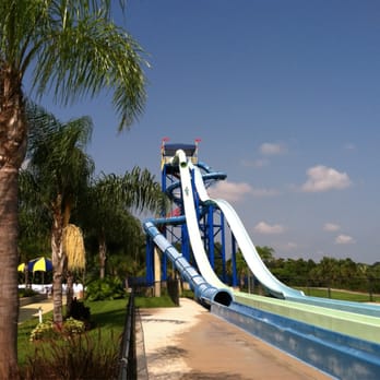 LEGOLAND - Water slides are waterfront on Lake Summit making it beautiful and unique atmosphere. - Amusement Parks Near Me - Winter Haven, Florida