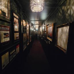 The entrance into the restaurant
