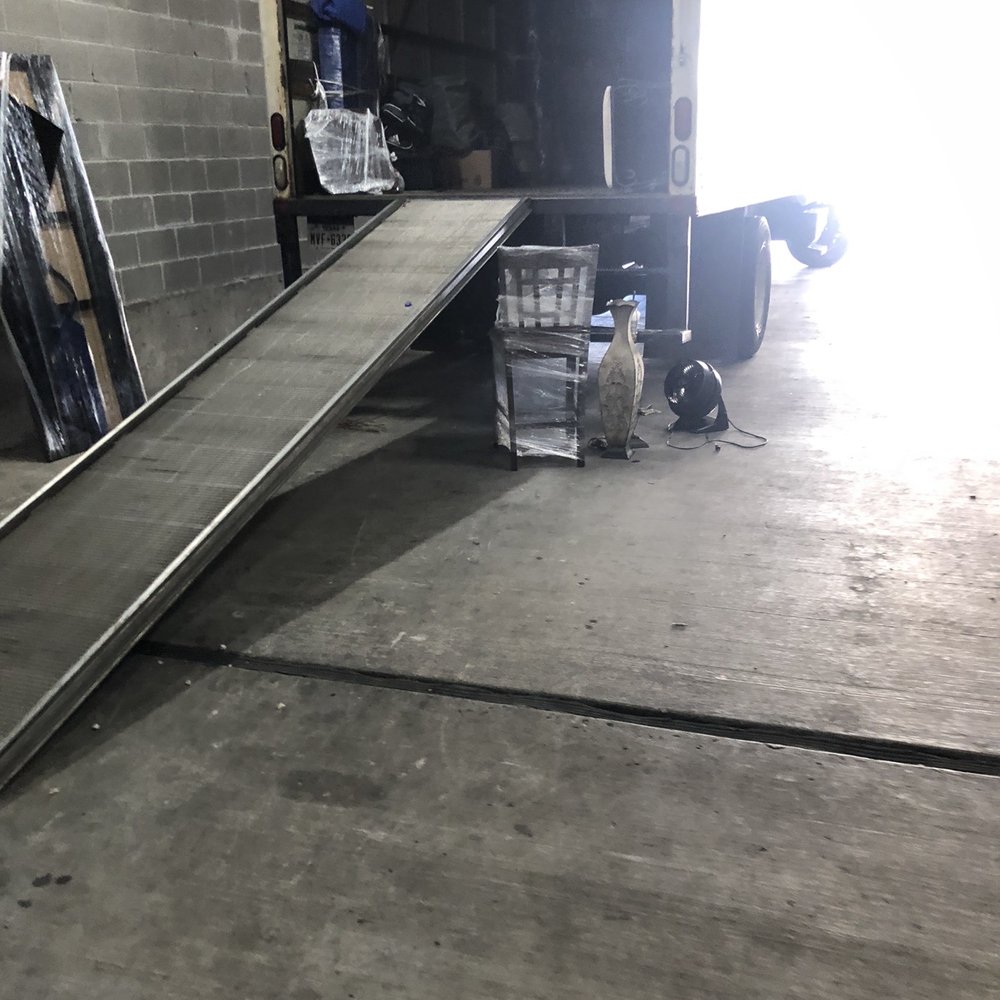 AB Moving - Houston - Inside the truck after 4 hours into the move. - Movers Near Me - Houston, Texas