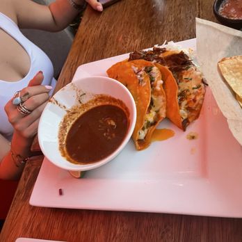 Sandbar Cocina y Tequila - Birria Crusty Queso Tacos - Sports Bars Near Me - Santa Barbara, California