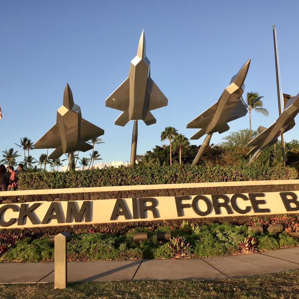 Joint Base Pearl Harbor-Hickam - Missing Man Formation at Aloha Aina Patriotism Park, Hickam Air Force Base! - Landmarks & Historical Buildings Near Me - Honolulu, Hawaii