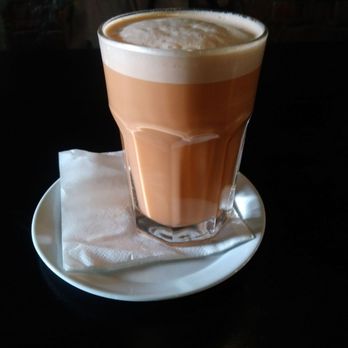 A Gusto Thai Bistro - Warm chai tea latte. - Cafes Near Me - Brooklyn, New York
