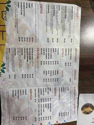 Menu photo 4 Savory Mexican Restaurant Cumming, GA