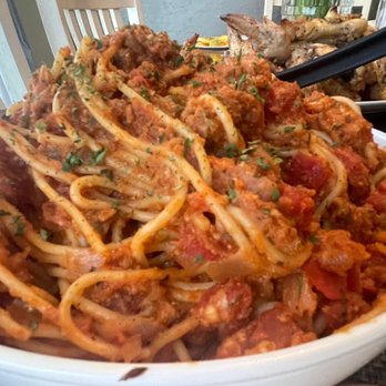 Chef D’Andre Miller - Vegetarian spaghetti - Personal Chefs Near Me Chef D’Andre Miller - Vegetarian spaghetti - Personal Chefs Near Me
