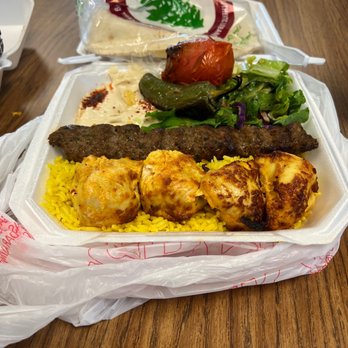 AV Kabob House - #14 Super Good Chicken Kabob and Lamb Kefka - Middle Eastern Near Me - Lancaster, California