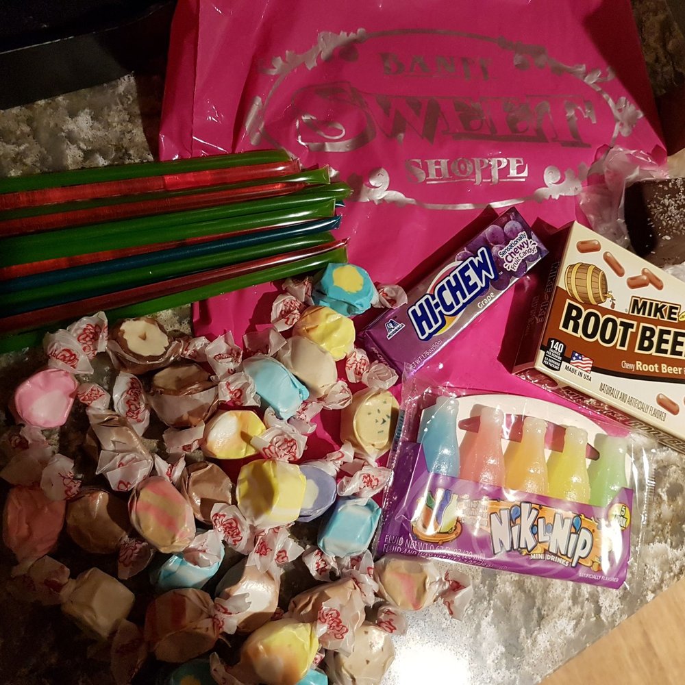 Banff Sweet Shoppe - Salt water Taffy, flavored honey sticks and root beer Mike and Ike's - Desserts Near Me - Banff, Alberta Banff Sweet Shoppe - Salt water Taffy, flavored honey sticks and root beer Mike and Ike's - Desserts Near Me - Banff, Alberta