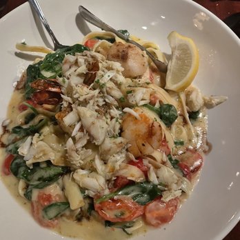Pappadeaux Seafood Kitchen - Shrimp, Scallop & Spanish Octopus Pappardelle Pasta - Seafood Near Me - Phoenix, Arizona