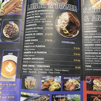 Delikositas - Menu - Colombian Near Me - Madison, New Jersey