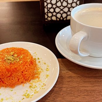 Pistachio Sweetery Cafe - Mini Knafeh & Karak Chai - Coffee & Tea Near Me - Vancouver, British Columbia