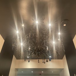 Black chandelier Black chandelier