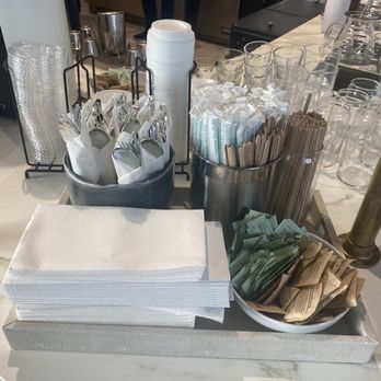 Bean & Bottle - Silverware and condiments - Coffee & Tea Near Me - Houston, Texas Bean & Bottle - Silverware and condiments - Coffee & Tea Near Me - Houston, Texas