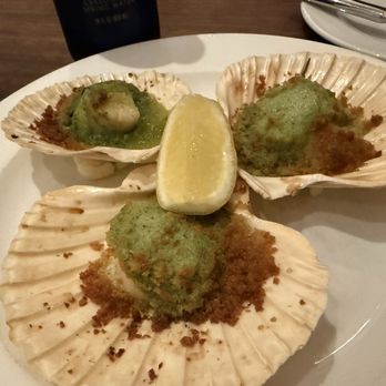 Hawksmoor - Charcoal roasted scallops - tasty - Steakhouses Near Me - New York, New York