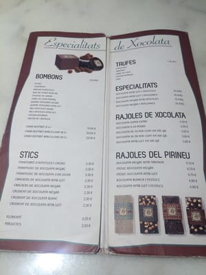 Menu photo 1 El Drac de Sant Jordi Barcelona, B