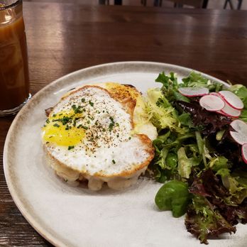 Oh La La - Croque Madame. It was soft and soggy. - Bakeries Near Me - Pasadena, California Oh La La - Croque Madame. It was soft and soggy. - Bakeries Near Me - Pasadena, California