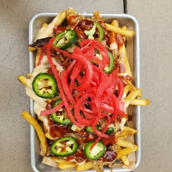 Coaster Saloon - Loaded Fries with Pulled Pork - Beer Bar Near Me - San Diego, California