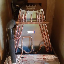 BUDGET HEAT & AIR - Mobile home A coil replacement