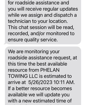 Phelan Towing - Just in case they deny it.   Here are the receipts!!!! - Towing Near Me