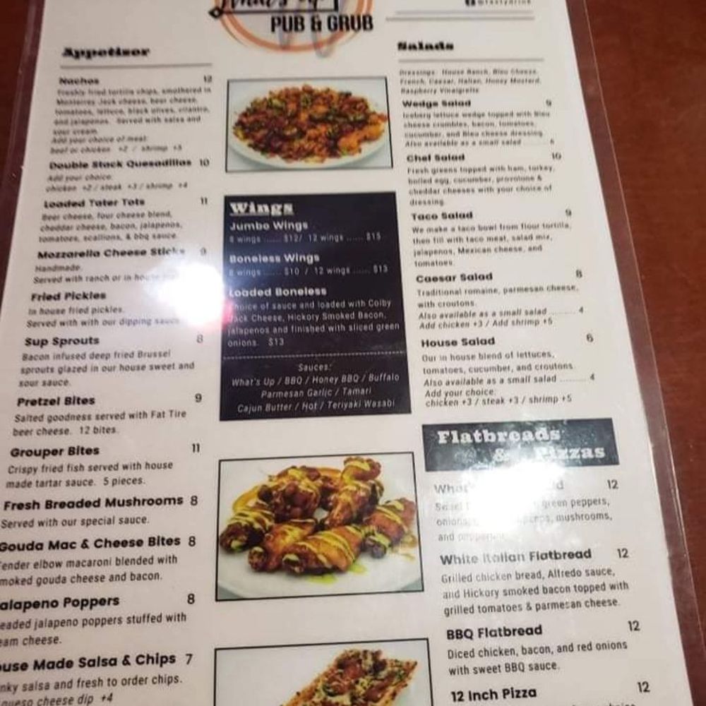 What's Up Pub & Grub - Menu - Salad Near Me - Fort Wayne, Indiana What's Up Pub & Grub - Menu - Salad Near Me - Fort Wayne, Indiana