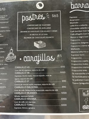 Menu photo 5 Oajillo Guanajuato, GUA