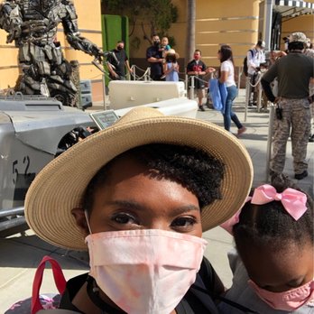Universal Studios Hollywood - Megatron loves to roast people on the lower lot! - Amusement Parks Near Me - Universal City, California