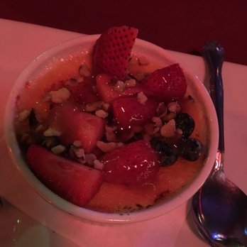 Sol Grill - Sorry it's dark... don't judge by lighting cause this Pot de creme is delish! - New American Near Me - Newport Beach, California