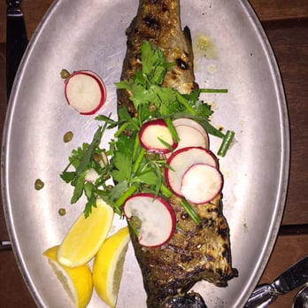 Palace Kitchen - Idaho Trout - New American Near Me - Seattle, Washington