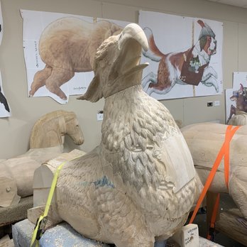 Historic Carousel & Museum - Sir Hugo Page being carved - Museums Near Me - Albany, Oregon Historic Carousel & Museum - Sir Hugo Page being carved - Museums Near Me - Albany, Oregon