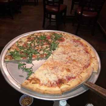 Original Napoli - Half margarita pizza and half cheese pizza - Pizza Near Me - Houston, Texas Original Napoli - Half margarita pizza and half cheese pizza - Pizza Near Me - Houston, Texas