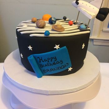 Artzy Custom Cakes - Brandon's solar system cake - Custom Cakes Near Me Artzy Custom Cakes - Brandon's solar system cake - Custom Cakes Near Me