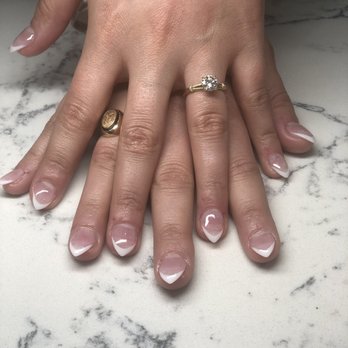 Ivy Nails - SNS with French tip! - Nail Salons Near Me - Alexandria, Virginia