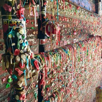 The Gum Wall - Local Flavor Near Me - Seattle, Washington The Gum Wall - Local Flavor Near Me - Seattle, Washington