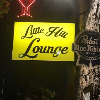 Little Hill Lounge - Sign - Dive Bars Near Me - El Cerrito, California