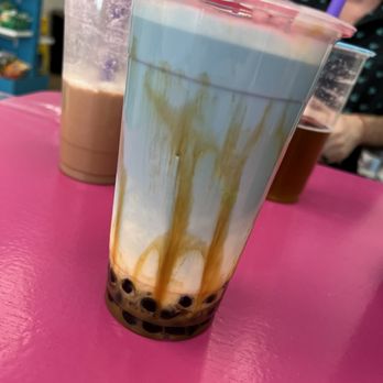Bubbles And Sweets - Caramel blue ribbon - Desserts Near Me