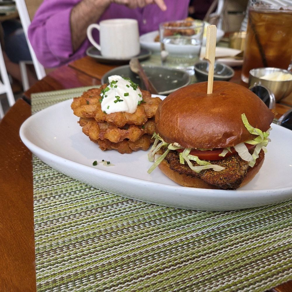 The House - fish sandwich - New American Near Me - West Palm Beach, Florida The House - fish sandwich - New American Near Me - West Palm Beach, Florida