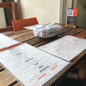Eureka! - The table setup! So cute! - American Near Me - Redlands, California Eureka! - The table setup! So cute! - American Near Me - Redlands, California