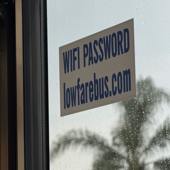 Xe Do Hoang - Wifi password is posted on the windows, but the access point is called Amy, and not Hoang Bus. - Buses Near Me - Los Angeles, California Xe Do Hoang - Wifi password is posted on the windows, but the access point is called Amy, and not Hoang Bus. - Buses Near Me - Los Angeles, California