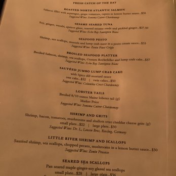 The Parson's Table - Menu - Steakhouses Near Me - Little River, South Carolina The Parson's Table - Menu - Steakhouses Near Me - Little River, South Carolina