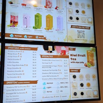 RareTea - Menu - Bubble Tea Near Me - Sacramento, California