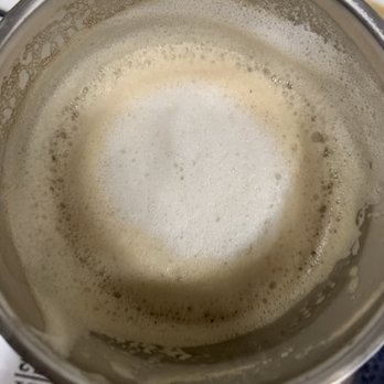 Some Crust Bakery - Hazelnut latte made by Steven. (One of the best baristas in town) thanks!!!! - Bakeries Near Me - Claremont, California