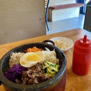 Snowberry Cafe 38 - beef hot stone bibimbap. - Asian Fusion Near Me - Orem, Utah Snowberry Cafe 38 - beef hot stone bibimbap. - Asian Fusion Near Me - Orem, Utah